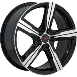 Диск Replica audi A122 цвет:BKF (черный)