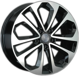 Диск Replica hyundai HND214 цвет:MBF (черный,полировка)