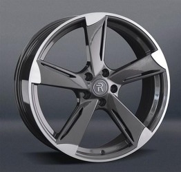 Диск Replica mazda MZ135 цвет:GMF (темно-серый,полировка)