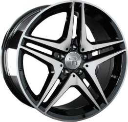 Диск Replica mercedes MR217 цвет:BKF (черный)