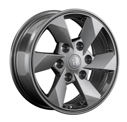 Диск Replica Mitsubishi Mi137 цвет:GM (темно-серый)