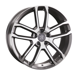 Диск Replica mercedes MR264 цвет:GMF (темно-серый,полировка)