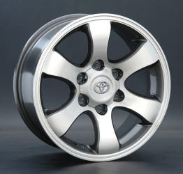 Диск Replica toyota TY2 цвет:GMF (темно-серый,полировка)
