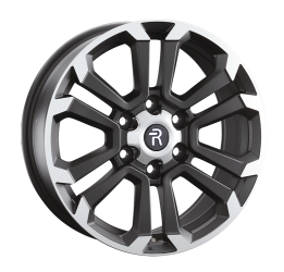 Диск Replica toyota TY352 цвет:MBF (черный,полировка)