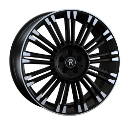 Диск Replica toyota TY374 цвет:MBF (черный,полировка)