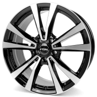 Диск rial M12X цвет:Diamant Black Front Polished
