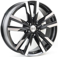 Диск RST R089 цвет:BD (черный с проточкой)