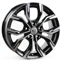 Диск RST R106 (Duster) цвет:BD (черный с проточкой)