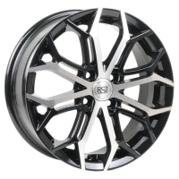 Диск RST R126 (lada) цвет:BD (черный с проточкой)