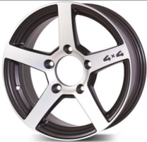 Диск RST R136 цвет:BD (черный с проточкой)