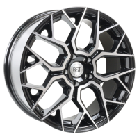 Диск RST R148 цвет:BD (черный с проточкой)