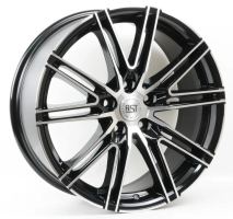 Диск RST R168 (Camry, UNI-V) цвет:BD (черный с проточкой)