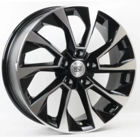 Диск RST R177 цвет:BD (черный с проточкой)