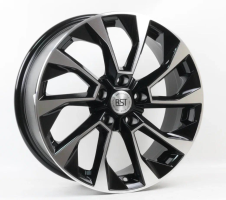 Диск RST R177 (Scoda, VW) цвет:BD (черный с проточкой)