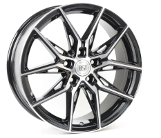 Диск RST R218 (Volvo) цвет:BD (черный с проточкой)