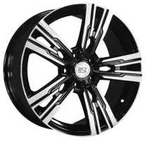 Диск RST R228 цвет:BD (черный с проточкой)