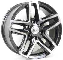 Диск RST R238 цвет:BD (черный с проточкой)