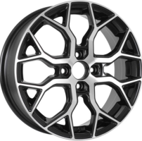 Диск Tech Line VENTI 1619 цвет:BD (черный с проточкой)