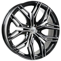 Диск techline 205 цвет:BD (черный с проточкой)