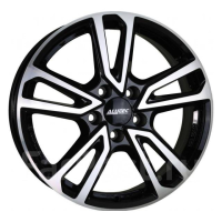 Диск alutec Tormenta цвет:Diamond Black Front Polished