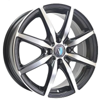 Диск techline Venti 1415 цвет:BD (черный с проточкой)