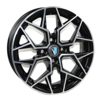 Диск techline Venti 1420 цвет:BD (черный с проточкой)