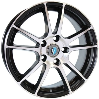 Диск techline Venti 1511 цвет:BD (черный с проточкой)