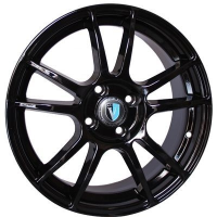 Диск techline Venti 1511 цвет:BL (черный глянцевый)