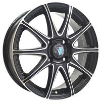 Диск techline Venti 1516 цвет:BD (черный с проточкой)