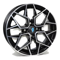 Диск techline Venti 1520 цвет:BD (черный с проточкой)