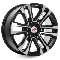 Диск XtrikeRST HiLux R107 цвет:BK/FP