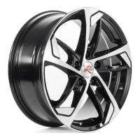 Диск xtrikerst X-trail R037 цвет:BK/FP