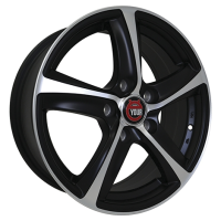 Диск ��-wheels E09 цвет:MBF (черный,полировка)
