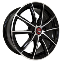 Диск Ё-wheels E16 цвет:BKF (черный)