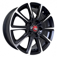 Диск Ё-wheels E20 цвет:MBF (черный,полировка)