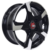 Диск Ё-wheels E21 цвет:BKF (черный)