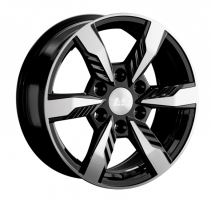 Диск LS Wheels 1301 цвет:BKF (черный)