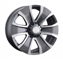 Диск LS Wheels 953 цвет:GMF (темно-серый,полировка)