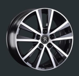 Диск Replica Volkswagen VW96 цвет:BKF (черный)